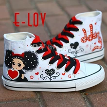 Girl Sneakers 2021 Graffiti Design Shoes