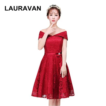 

wine red burgundy sleeveless short lace corset ball gown puffy prom party special occassion pageant dresses for teens under $50