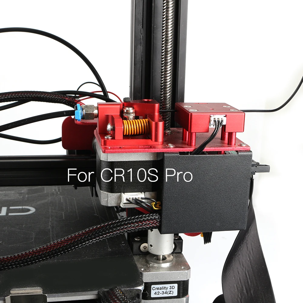 Обновленный дистанционный металлический экструдер блок DIY gear экструдер комплект для CR 10 S PRO Creality CR-10S PRO 3d принтер запчасти