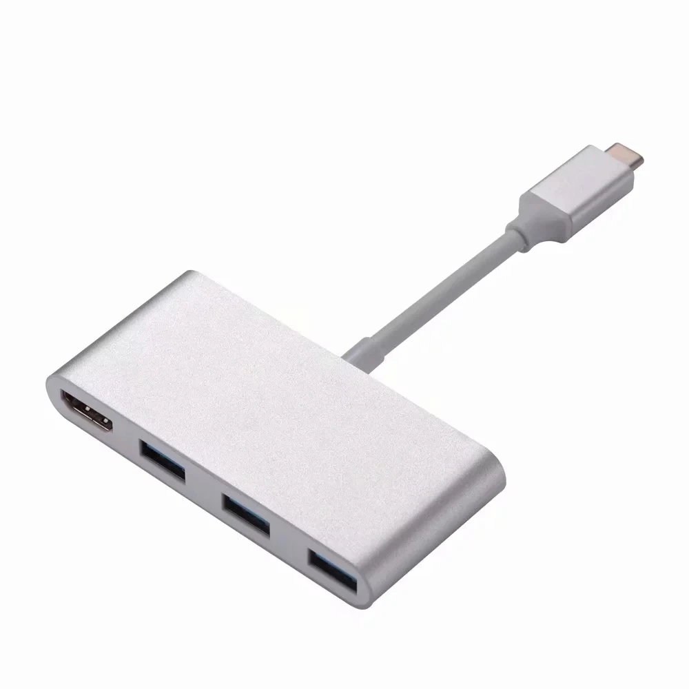 USB HUB USB C to HDMI USB 3.0 Thunderbolt 3 Adapter for MacBook Samsung Galaxy S10 Huawei Mate 20 P20 Pro Type C USB 3.0 HUB (4)