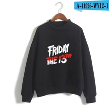 Friday The 13Th Sweatshirt The Game Horror Mask Killer Puzzle Pullover Jacket Oversized Game Clothes O-Neck Women Hoodies 3D Friday The 13Th Sweatshirt The Game Horror Mask Killer Puzzle Pullover Jacket Oversized Game Clothes O-Neck Women Hoodies 3D