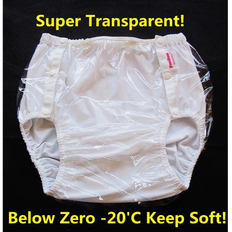 FuuBuu2213-Transparent-M Adult Diaper/ incontinence pants/ diaper changing mat ABDLL