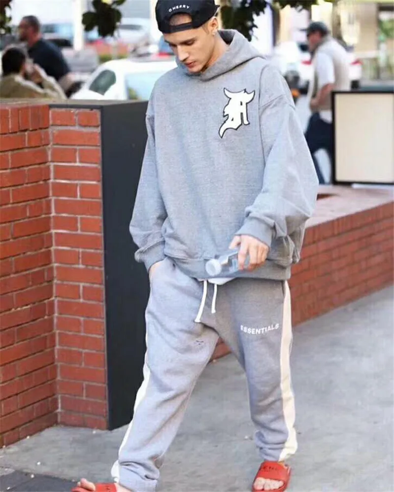 

FOG Essentials Sweatpants Women Men Essentials Pants Drawstring Zipper Essentials Sweatpants