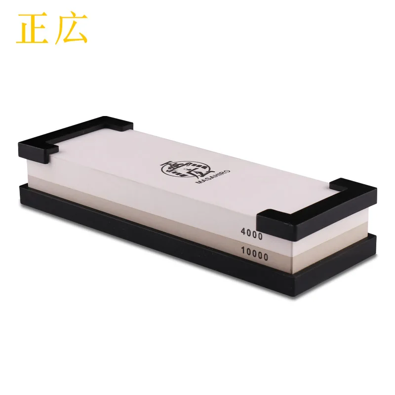  Double-sided Kitchen Knife Sharpener 4000/10000 Grit Professional Fine Diamond Sharpening Knife Sto - 32957030847