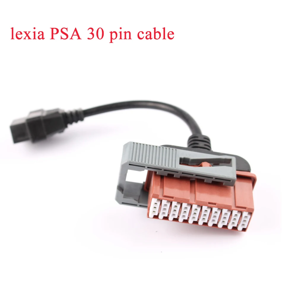 PSA 30 Pin кабель OBD2 II Соединительный адаптер Lexia 30 Pin OBD2 соединительный кабель Lexia3 30 Pin для peugeot, для Citroen