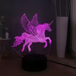 Светодиодный ночник 3D джип автомобиль 7 цветов изменить флэш-стол с домашним декором лампа подарок для мальчика вечеринка по случаю Дня