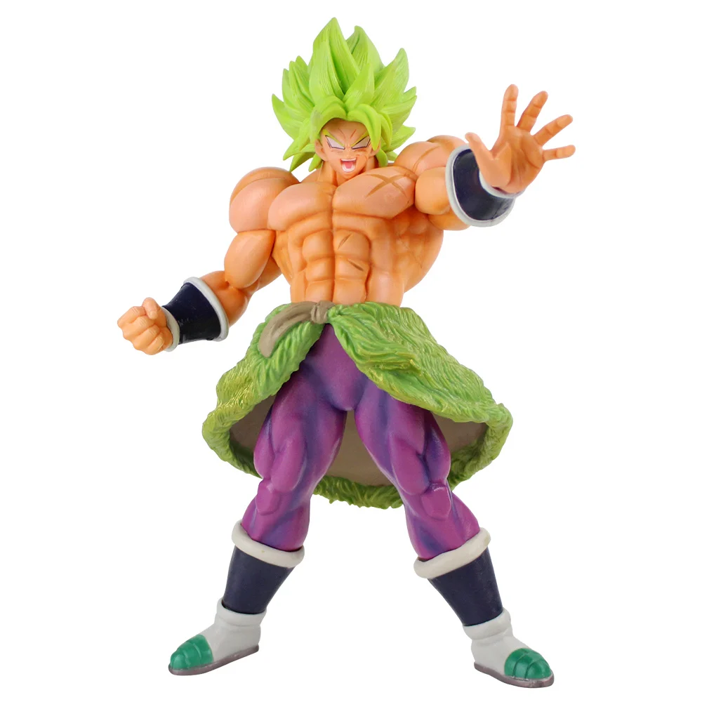 32 см Big Dragon Ball Z Broli фигурку 20th пленка Супер Saiyan Broly Аниме Драконий жемчуг зет модель игрушка для коллекции - Цвет: B in Bag