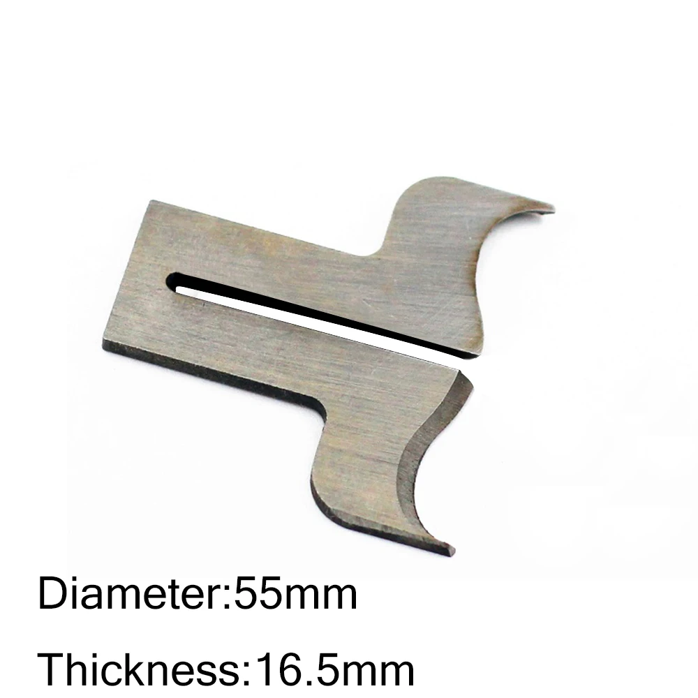 55mm blade Lucky Buckle шариковый нож фрезерный станок для дерева деревообрабатывающий инструмент деревянные бусинки дрель Fresa Para Madeira CNC - Длина режущей кромки: 55mm blade