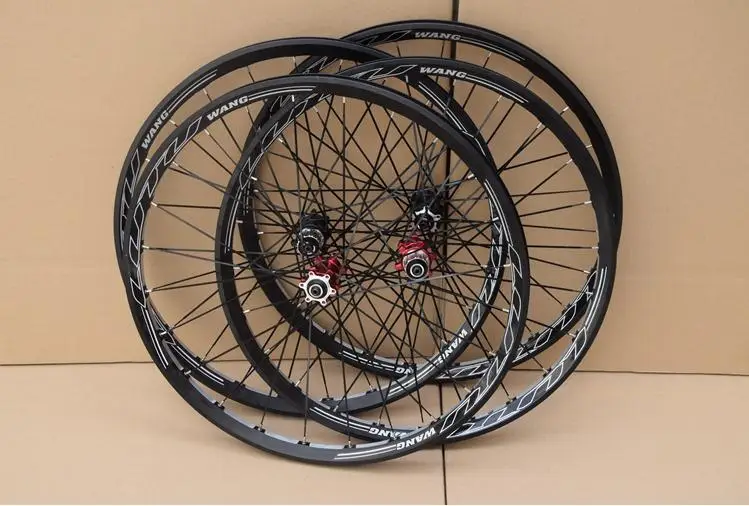 bicycle parts 32 Holes 26inch 9mm quick release MTB wheels 6 bearings