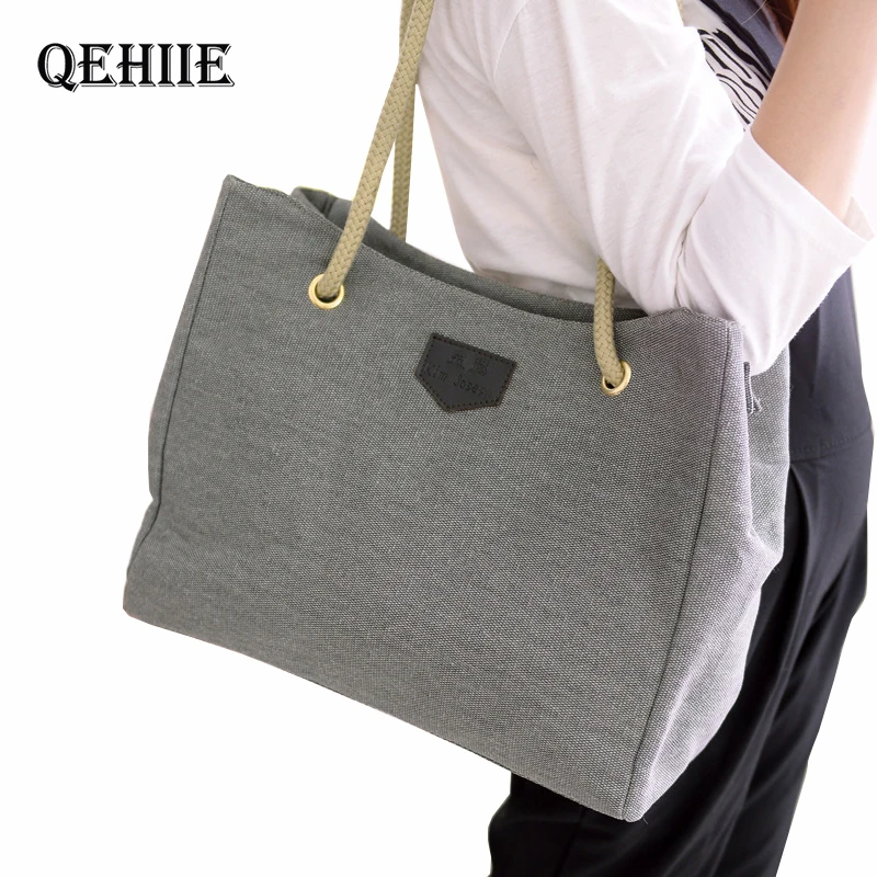 

Woman Canvas Crossbody Bags Cute Purse And Handbags Large-Capacity Shoulder Bag Shopping Bag Bolsa Feminina Designer Handbag2019
