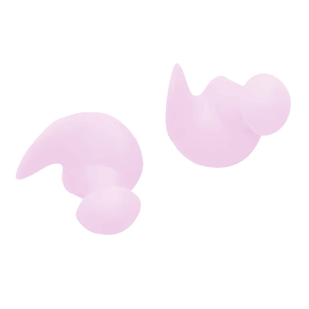 MagiDeal Soft Silicone Earplugs Flexible Ear Plugs Swimming Sleeping Bathing Surfing Traveling Sleeping Spring Snorkeling