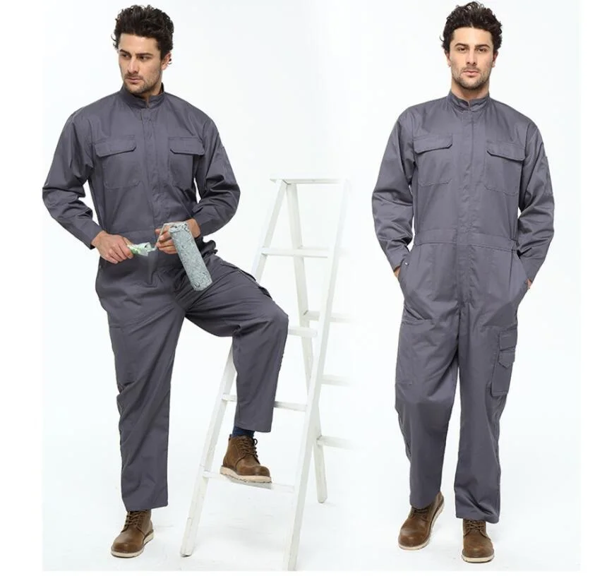 New Work Clothing Hooded Overalls Men Women Long Sleeve Coveralls Repairman Machine Welding Worker Uniforms