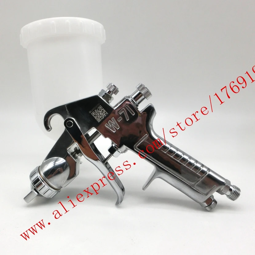 Сделано в Японии HVLP W-71 пистолет-распылитель идеально распыление высокое качество 1,0/1,3/1,5/1,8 мм автомобиля мебель для покраски автомобилей пластик