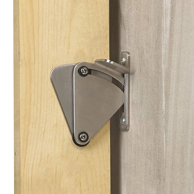 GYTB Sliding Barn Door Latch Lock/ Adds Privacy To Sliding and Hanging Track Systems To Your Existing Barn Door Hardware(Stai
