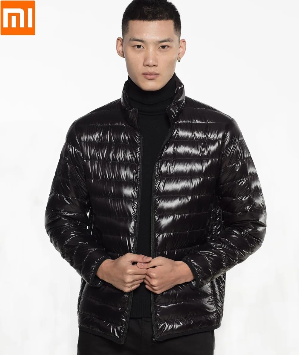 

Xiaomi CHI ZHANG men Automatic temperature adjustment Controlled Heating Down Jacket Ultralight Stand Collar Soft Warm Coat