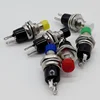 7mm Thread Multicolor 2 Pins Momentary Push Button Switch AC 250V 1A 2 Pin SPST Off/(On) NO Normally ► Photo 2/5