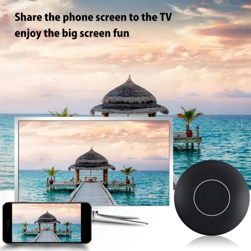 Wireless WiFi Display Dongle Receiver 1080P HD TV Stick Airplay Media Streamer Adapter Media for Android TV