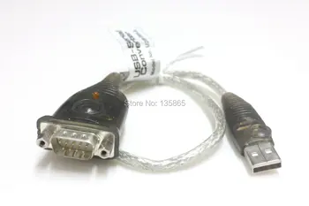 

USED Genuine U209-000-R 17" USB to Serial Adapter Cable USB A / DB9 for Tripp Lite PC/MAC/Laptops