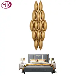 Youlaike Креативный дизайн Настенный бра освещение Золотой Бронзовый гостиная спальня настенный светильник AC110-240V украшение дома настенный