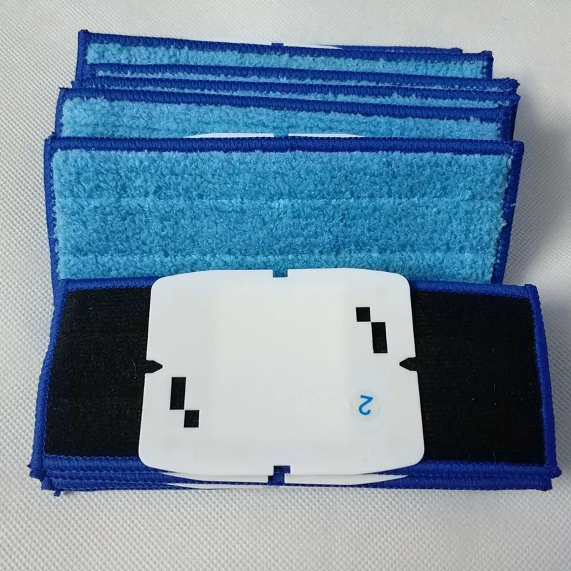 10pcs U.S. Edition robot cleaner Damp Pad Mop for Replacement iRobot