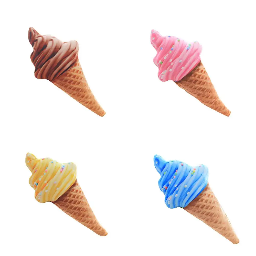 

1Pcs 30cm 4 Patterns Sweet Ice Cream Shaped Cushions Simulation Toy Cushion Pillow Funny 3D Soft Doll