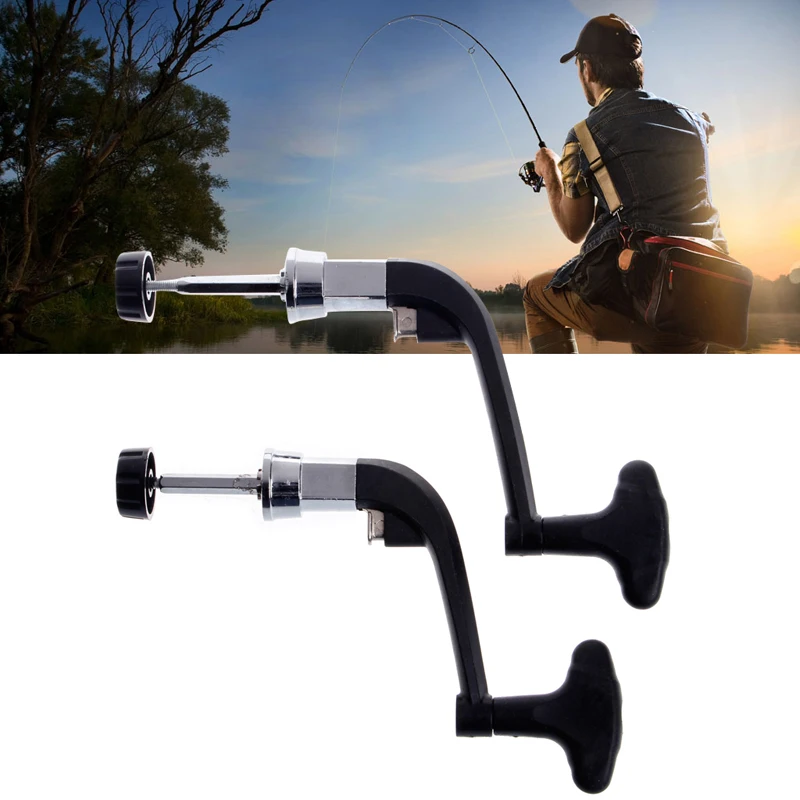 Rotatable Knob Power Handle Grip Arm For Fishing Spinning Reel Gear