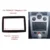 2 DIN Adattatore CD Trim Pannello di Interfaccia Stereo Radio Auto Telaio Plancia per RENAULT Megane II 2003-2009