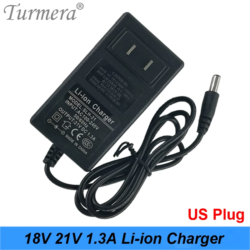 21V 18V 1.3A Lithium Battery Charger Electric Screwdriver 18V 5Series 18650 Lithium Battery Wall Charger DC 5.5 2.1 MM Free shipping 05