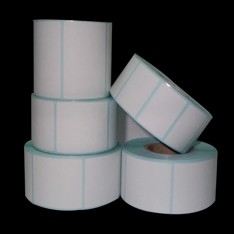700pcs/roll Thermal Label Rolls Thermal Barcode Stickers Labels Paper