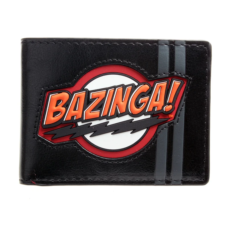 

The big bing and found the wallet bazinga wallet Young men and women fashion short a wallet
