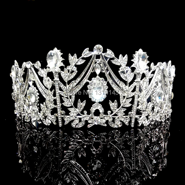 Real Limited Tiaras Noiva Hg128 Whole Princess Palace Crown Real Limited Tiaras Noiva Hg128 Whole Princess Palace Crown Luxury Bridal Headdress Large Wedding Accessories Shiny