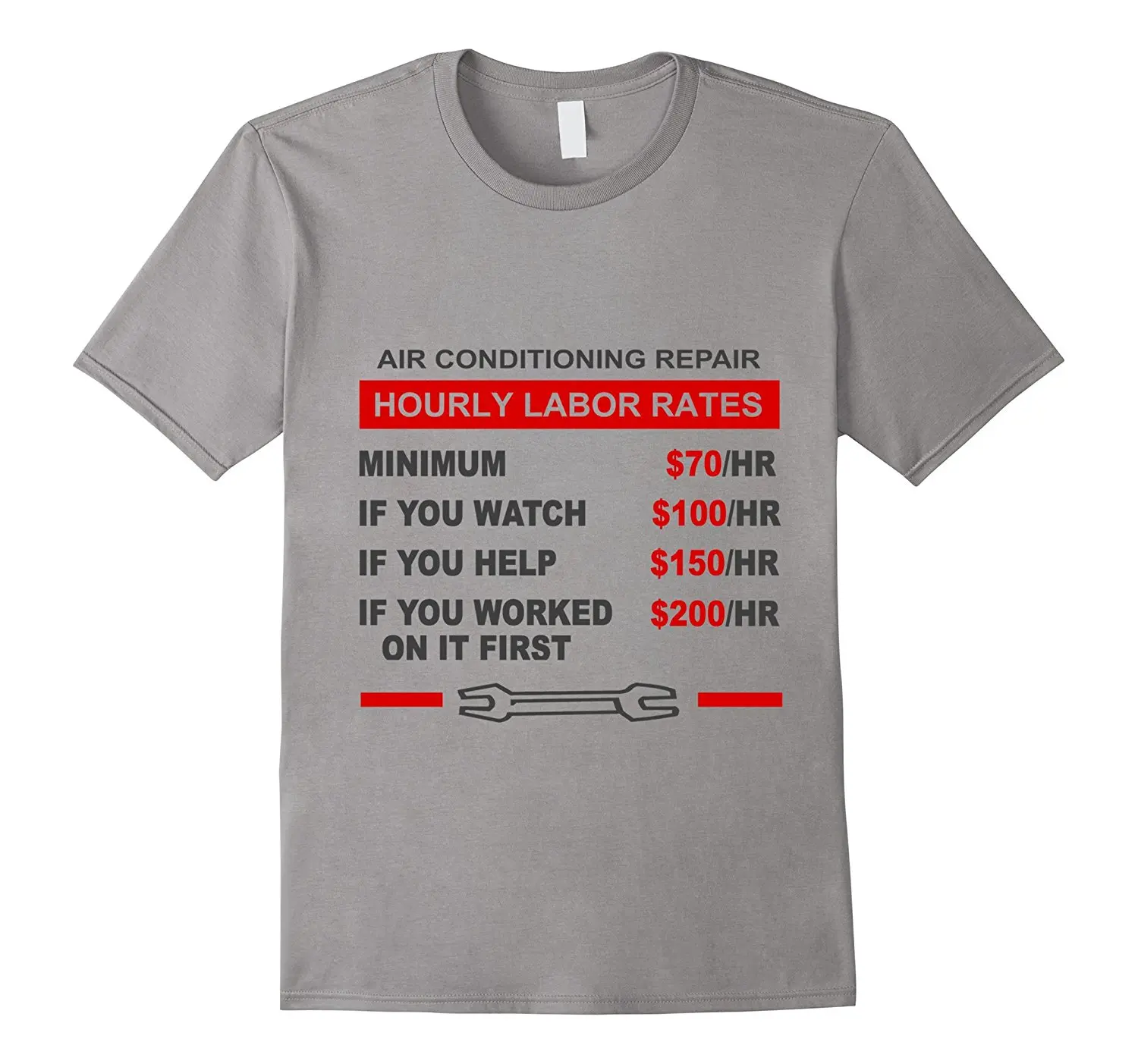 Air Conditioning Repair Hourly Labor Rate T shirttshirt tshirttshirt airr l AliExpress