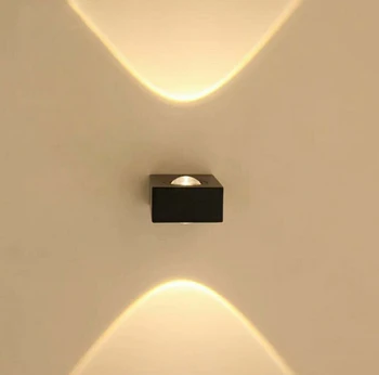

Wall Lamps Outdoor Waterproof IP65 6W LED Graden Lamp / Indoor Corridor Staircase Loft Balcony Lighting AC90V/260V