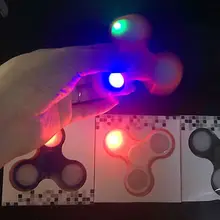 Cool New font b 2017 b font font b LED b font Light Hand Spinner Fidget