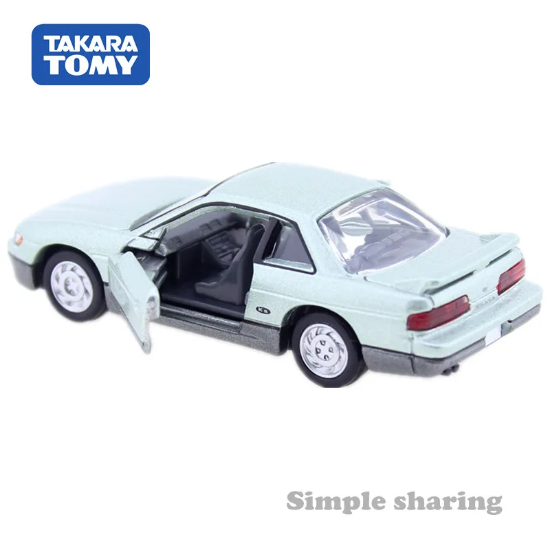 Takara Tomy Tomica Премиум № 08 Nissan Сильвия светильник зеленый весы 1/62 металл литья под давлением игрушечный автомобиль модель комплект популярные детские игрушки для детей