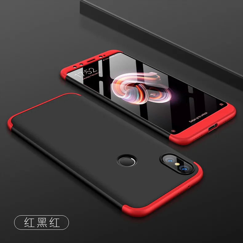 Чехол для Xiaomi Redmi S2 S 2 жесткий матовый армированный гибридный защитный чехол 3 в 1