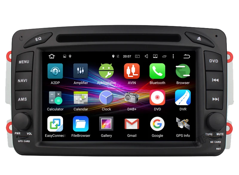 Perfect HIFIF 2G+32G Android 6.0 CARDVD player For MERCEDES-BENZ CLK W209 M/ML/W163/W463/Viano/W639/Vito car audio stereo Multimedia GPS 6