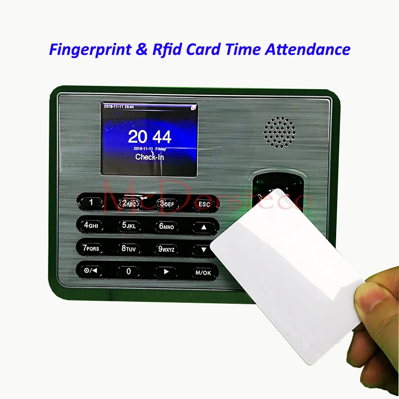 TX628 ZK Fingerprint time attendance System Employee Time Management