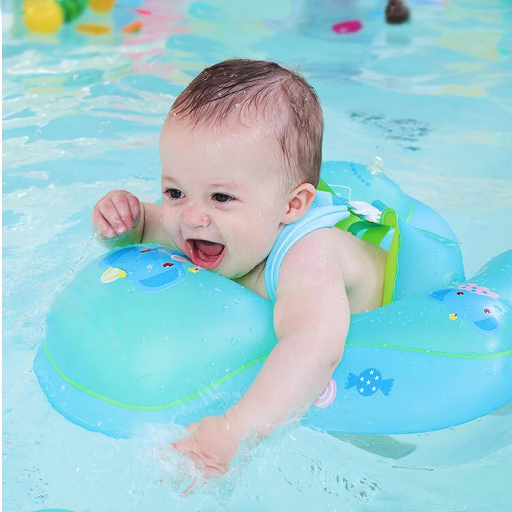 boia de axila inflável para anel flutuante para acessório de piscina boia de banho com círculo duplo para brinquedos