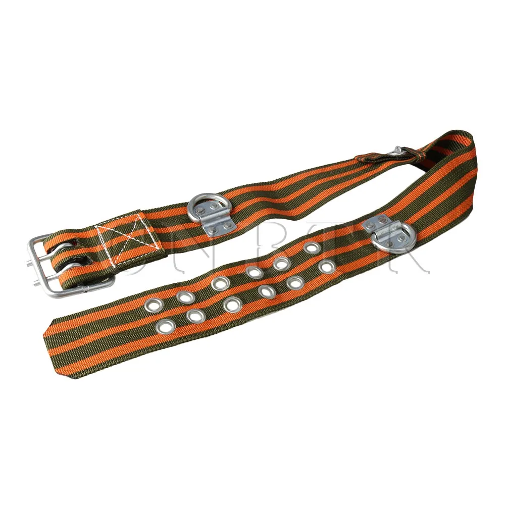 

CNBTR Polyester 120cm Length Climbing Harness Safe Waist Belt for High Working Assignment Climb Body Guard Protect
