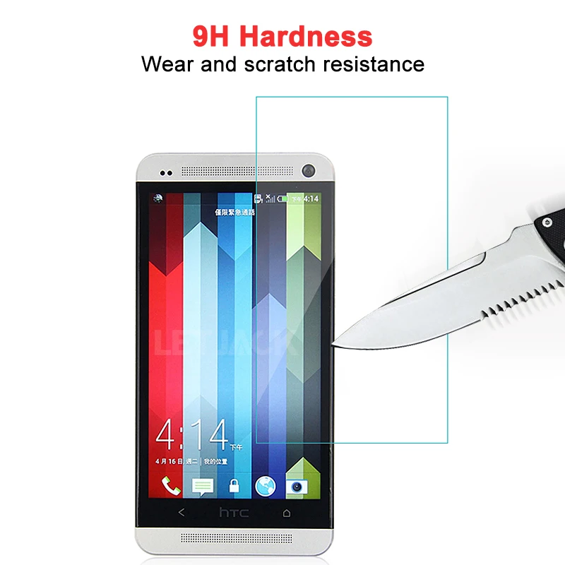 2.5D 9H закаленное стекло для HTC One M7 M8 M9 E8 E9 626 825 620 820 816 830 628 828 530 Защитная пленка