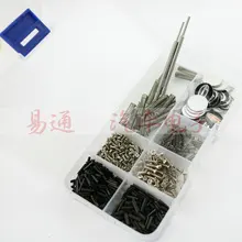 Для флип ключ ключи транспондера для дистанционного крепления ключа болт ключ Винт и пружинная эмблема ключ кнопка наклейка