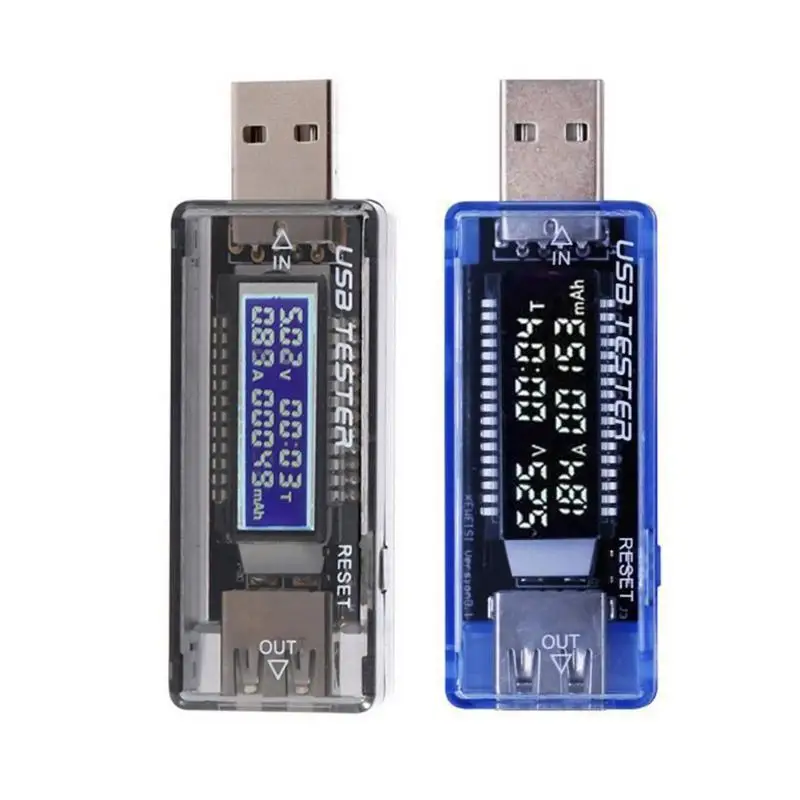 

Digital Display QC2.0 3.0 4-20v Electrical power USB capacity voltage tester current meter monitor voltmeter ammeter