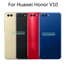 5,99 дюймов для huawei Honor V10 BKL-L09 BKL-TL10/для Honor View 10 задняя крышка для батареи, крышка для двери, корпус, чехол, запчасти для заднего стекла