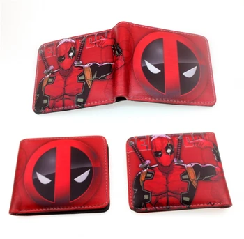 

New Arrival Unisex Wallet Deadpool Catoon Wallets Anime Sailor Moon Purse Card Money Bags carteira Gift Folded Short Wallet