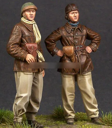 

1/35 Resin Figures French Soldier 2pcs/set