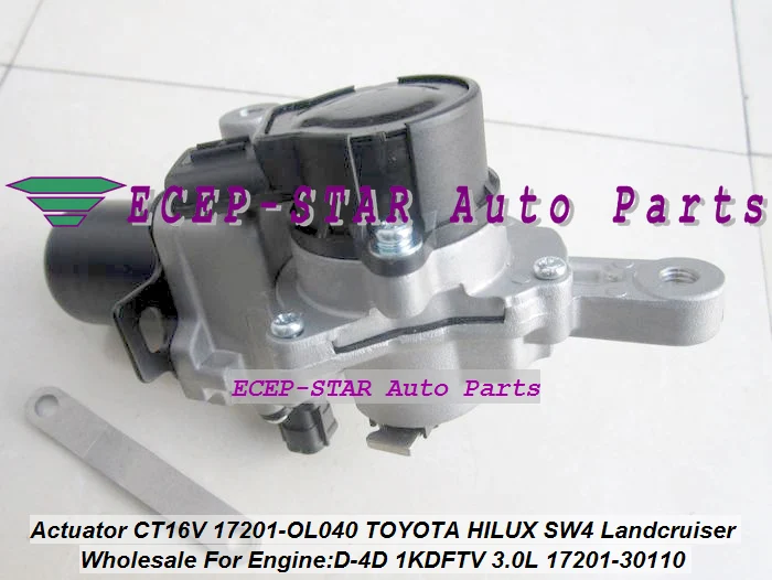 ZT-Turbo Electric Actuator Solenoid Valve Wastegate CT16V 17201-OL040 17201-30110 For TOYOTA (2)