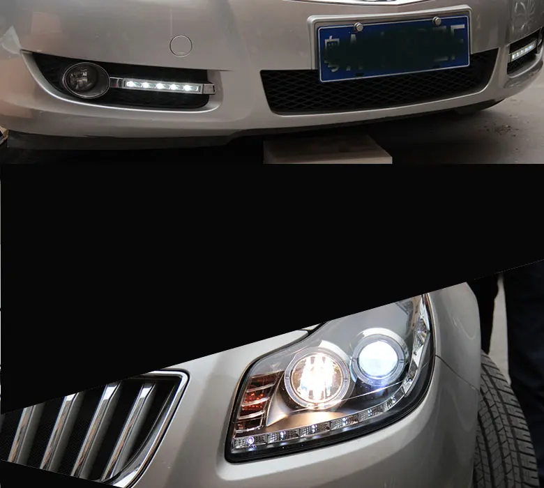 DY_L Автомобиль Стайлинг фара для Buick Regal 2009-2012 светодиодный фары DRL H7/D2H HID Xenon Биксеноновые линзы