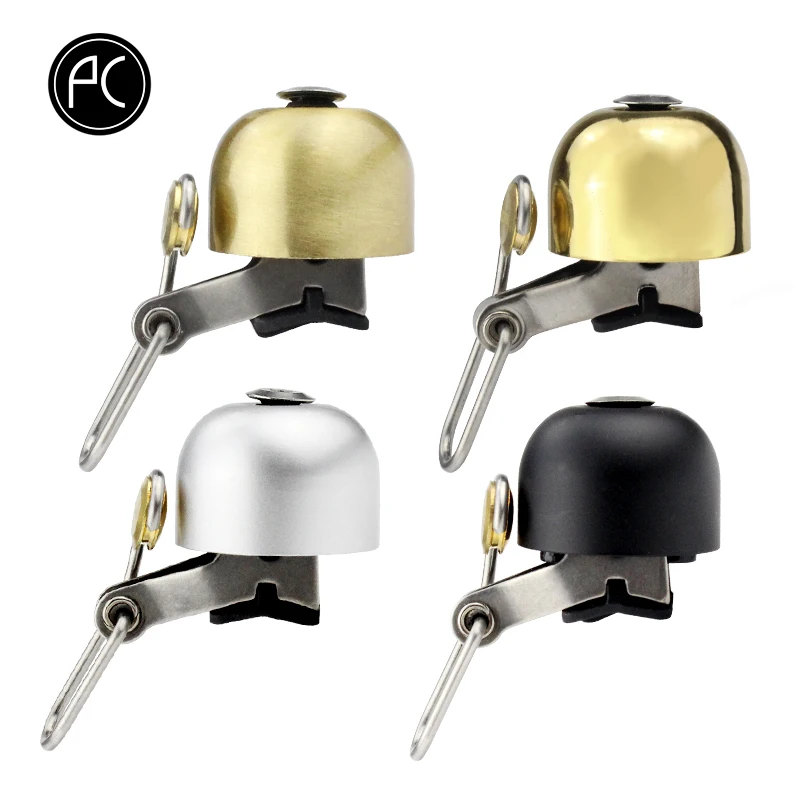 Bicycle Bell Classic Retro Cycling Alarm Copper Ring Handlebar Horn MTB Road Bike Accessories Free Size Bicycle Horn Bicycle Accessories