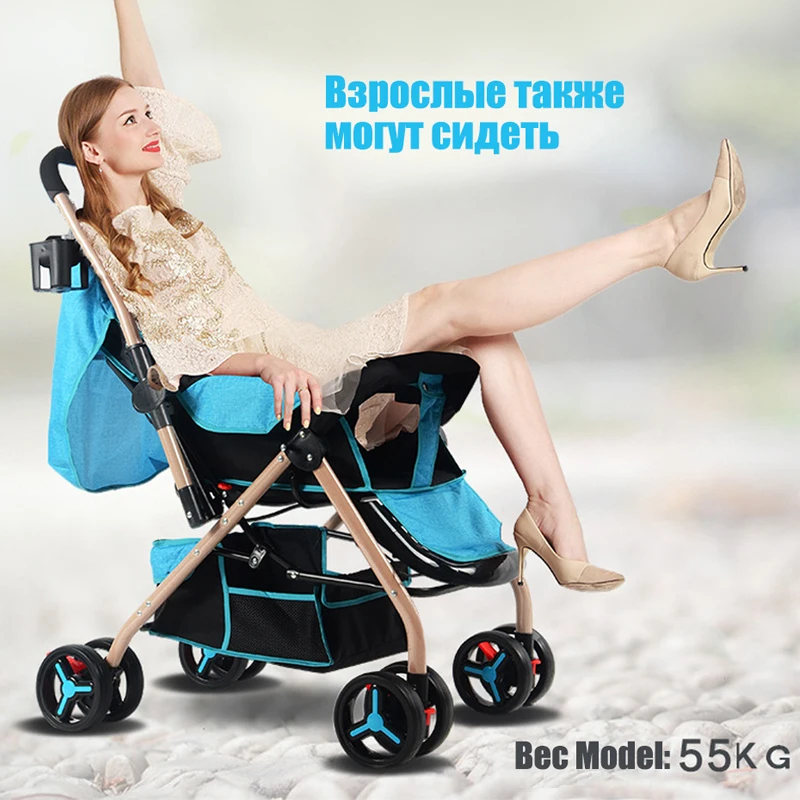 IMBABY складной Детские коляски красивый пейзаж для детей легкая коляска